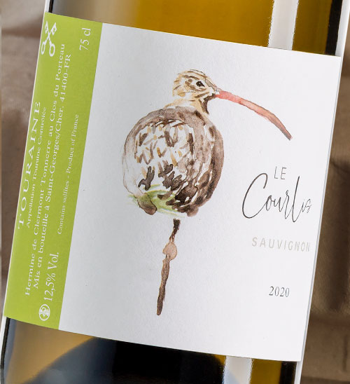 Courlis 2020 - AOC TOURAINE, Sauvignon blanc (100%) - Vignoble Clermont