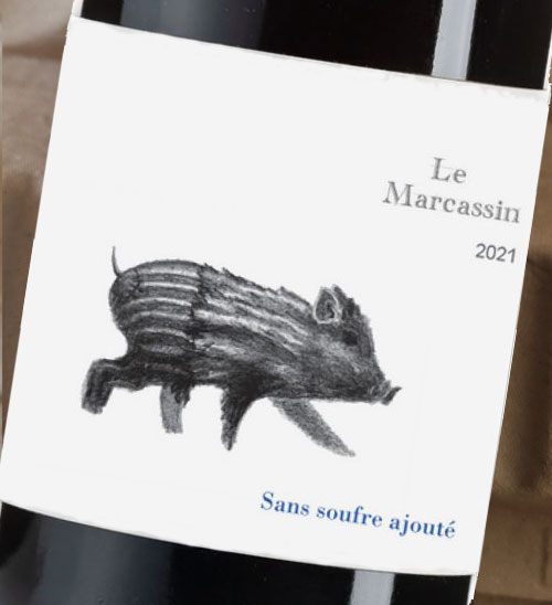 Marcassin 2021 - VIN DE FRANCE : Cabernet Franc et Cabernet sauvignon, Grolleau gris et Grolleau noir, Pinot gris et Pinot Noir, Gamay et Côt... - Vignoble Clermont